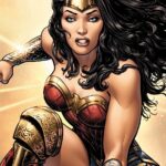 Wonder Woman facing forward