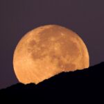 Earth's moon size comparison